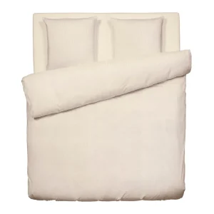 Housse de couette + taie gaze de coton - Uni Taupe*Rodier Clearance