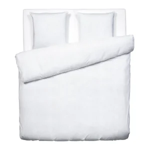 Housse de couette + taie gaze de coton - Uni Blanc*Chevignon Hot