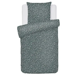 Housse de couette + taie(s) satin de coton - Jasmine Vert*Ines by Ines de la Fressange Discount