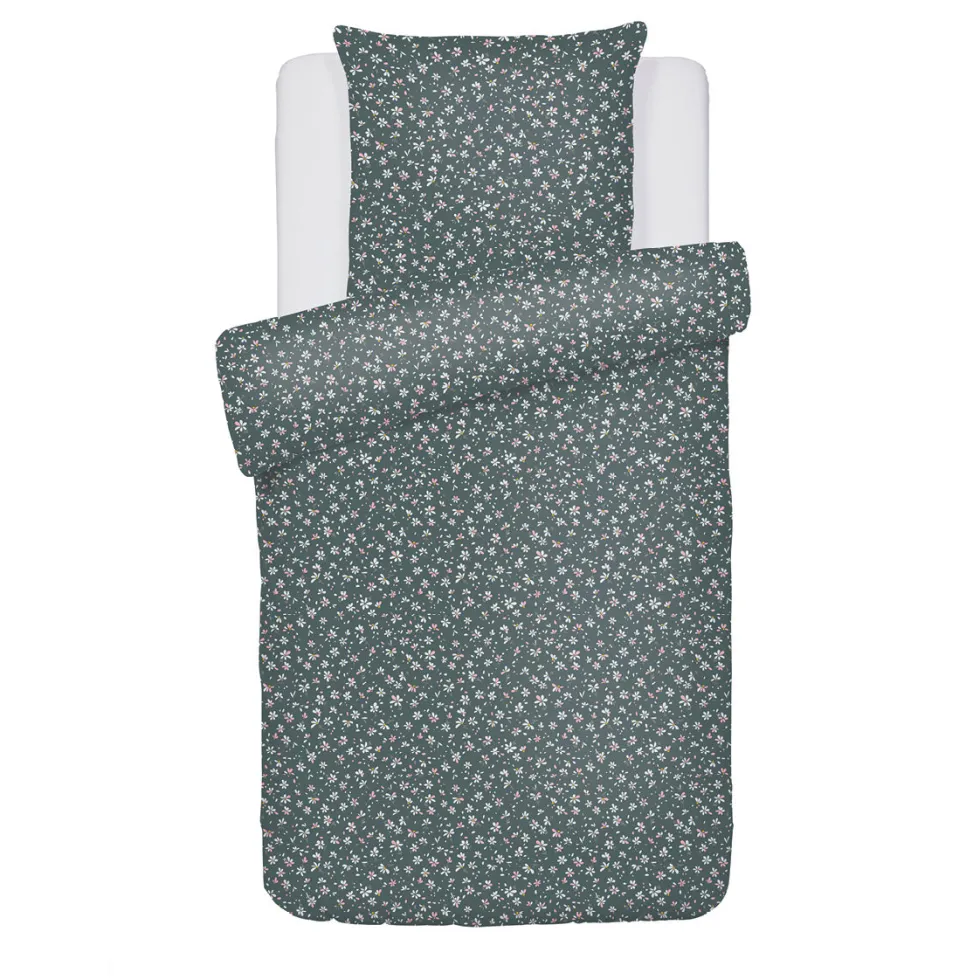 housse_de_couette__taies__0-145.webp Housse de couette + taie(s) satin de coton - Jasmine Vert*Ines by Ines de la Fressange Discount