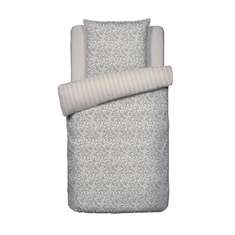 housse_de_couette__taies__0-18.webp Housse de couette + taie(s) satin de coton - Romanesque Taupe*Cacharel Hot