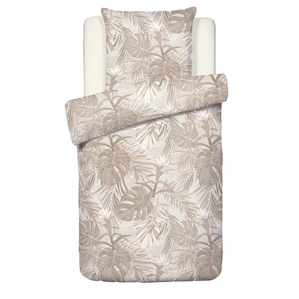 housse_de_couette__taies__0-193.webp Housse de couette + taie(s) d'oreiller satin de coton - Tropical Taupe clair*Rodier Discount