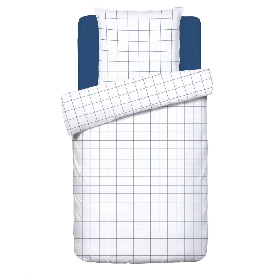 housse_de_couette__taies__0-200.webp Housse de couette + taie(s) d'oreiller satin de coton - Carreaux blanc*Maison Héritage Outlet