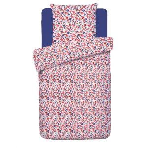 Housse de couette + taie(s) satin de coton - Capucine Bleu*Ines by Ines de la Fressange Sale