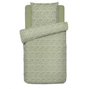 Housse de couette + taie(s) satin de coton - Les Yeux de Suzanne Vert*Ines by Ines de la Fressange Fashion