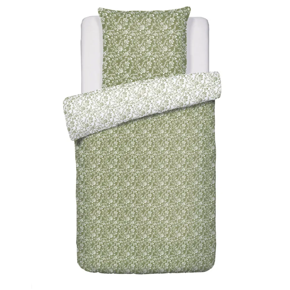 housse_de_couette__taies__0-240.webp Housse de couette + taie(s) d'oreiller satin de coton - Parterre de Roses vert*Rodier Sale