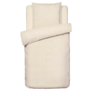 Housse de couette + taie(s) gaze de coton - Uni Taupe*Chevignon Outlet