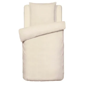 Housse de couette + taie(s) d'oreiller gaze de coton - Uni Taupe*Ines by Ines de la Fressange Clearance