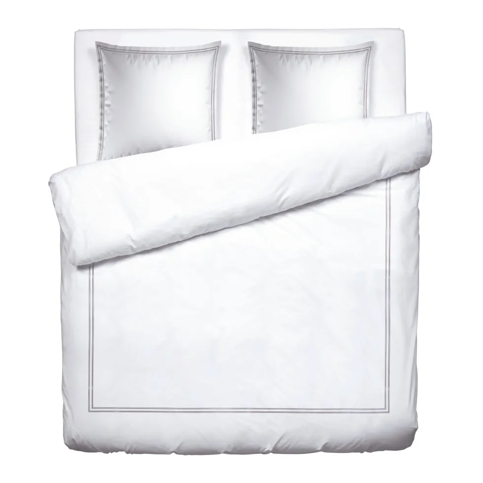 housse_de_couette__taies__1-105.webp Housse de couette + taie(s( d'oreiller satin de coton - Nice Gris / Blanc*Rodier New