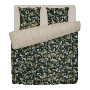 Housse de couette + taie(s) satin de coton - Esprit Jungle Khaki*Chevignon Best