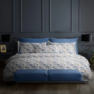Housse de couette + taie(s) d'oreiller satin de coton - Rani blanc*Maison Héritage Online