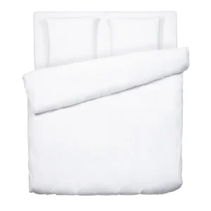 Housse de couette + taie(s) d'oreiller satin de coton - Uni blanc*Rodier Fashion