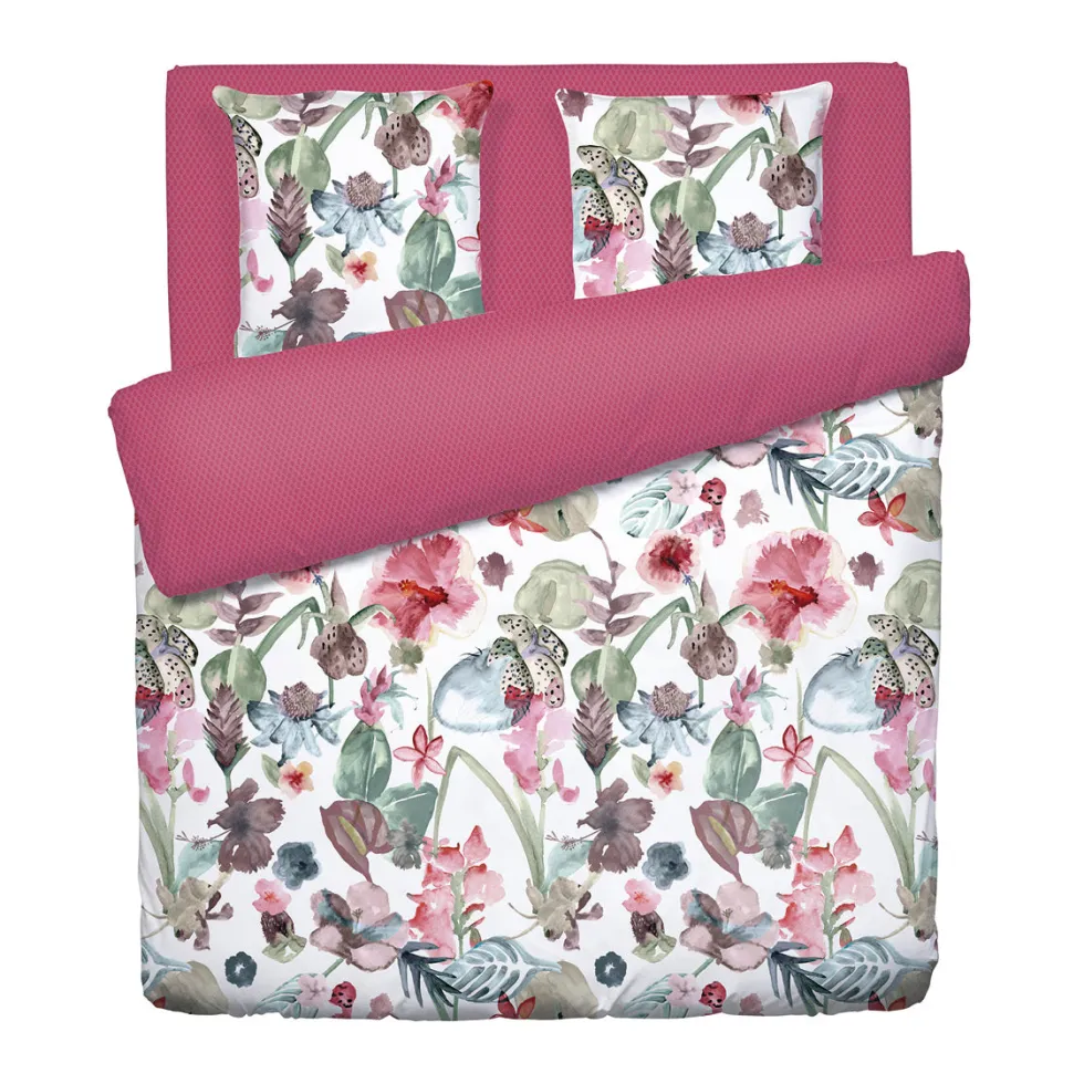 housse_de_couette__taies__1-155.webp Housse de couette + taie(s) d'oreiller satin de coton - Exotique Framboise*CXLbyChristianLacroix New