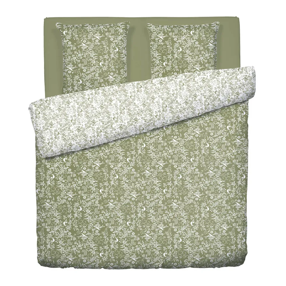 housse_de_couette__taies__1-16.webp Housse de couette + taie(s) satin de coton - Birds Vert olive*Cacharel Best
