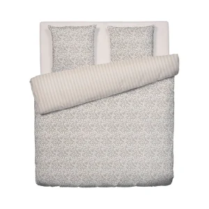 Housse de couette + taie(s) satin de coton - Romanesque Taupe*Cacharel Hot