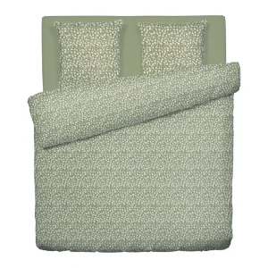 Housse de couette + taie(s) satin de coton - Les Yeux de Suzanne Vert*Ines by Ines de la Fressange Fashion