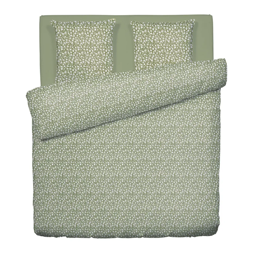 housse_de_couette__taies__1-218.webp Housse de couette + taie(s) satin de coton - Les Yeux de Suzanne Vert*Ines by Ines de la Fressange Fashion