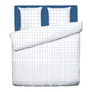 Housse de couette + taie(s) satin de coton - Noa Blanc*Ines by Ines de la Fressange Sale