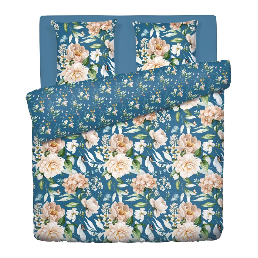 housse_de_couette__taies__1-24.webp Housse de couette + taie(s) d'oreiller satin de coton - Jardin de Fleurs Bleu*Rodier Clearance