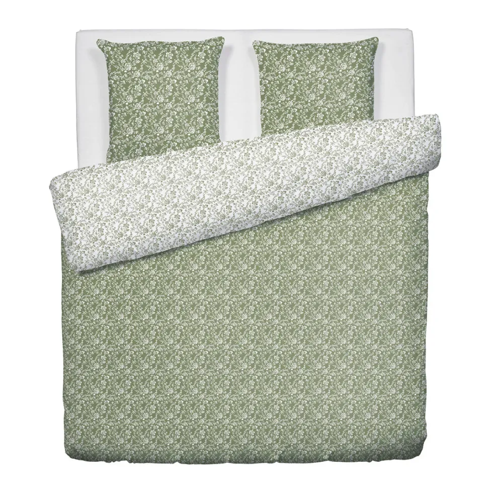 housse_de_couette__taies__1-240.webp Housse de couette + taie(s) d'oreiller satin de coton - Parterre de Roses vert*Rodier Sale
