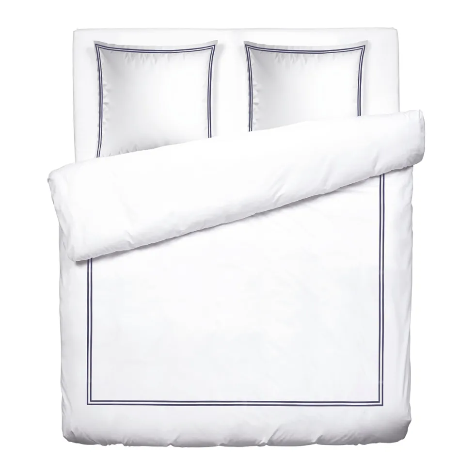 housse_de_couette__taies__1-35.webp Housse de couette + taie(s) d'oreiller satin de coton Saint-Tropez Bleu foncé / Blanc*Chevignon Fashion