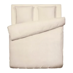 Housse de couette + taie(s) gaze de coton - Uni Taupe*Chevignon Outlet