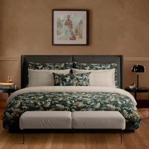 Housse de couette + taie(s) satin de coton - Esprit Jungle Khaki*Chevignon Best