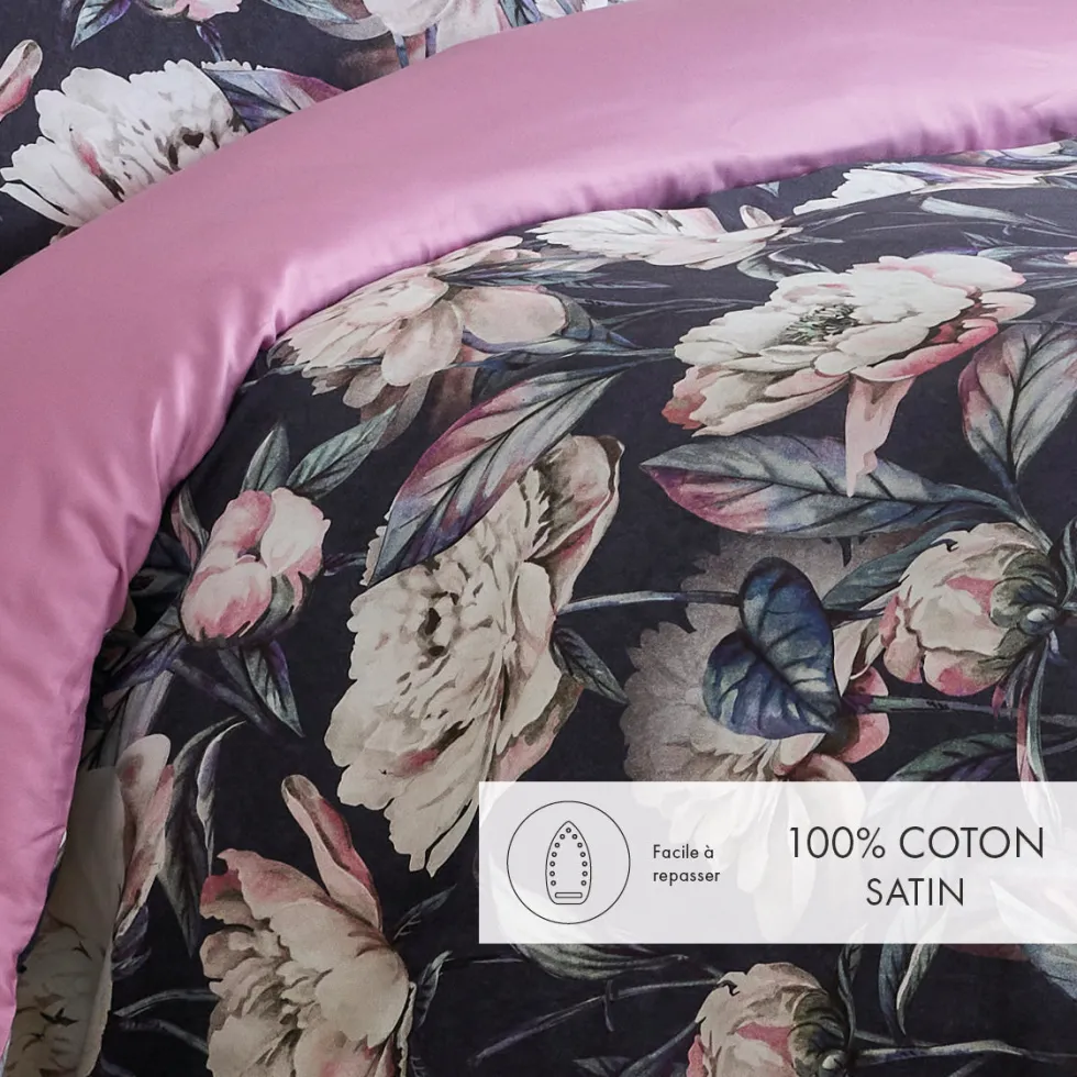 housse_de_couette__taies__2-184.webp Housse de couette + taie(s) d'oreiller satin de coton - Peonia Rose*Rodier Fashion