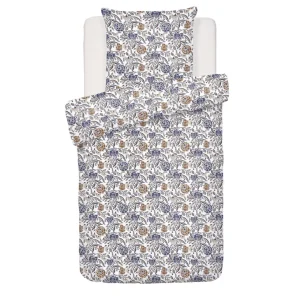 Housse de couette + taie(s) d'oreiller satin de coton - Rani blanc*Maison Héritage Online