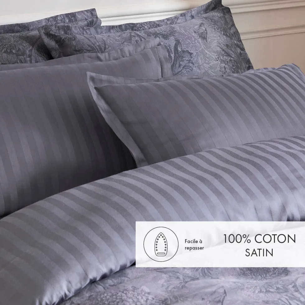 housse_de_couette__taies__3-185.webp Housse de couette + taie(s) d'oreiller satin de coton - Toile Fleurie Noir / Gris*Rodier Best
