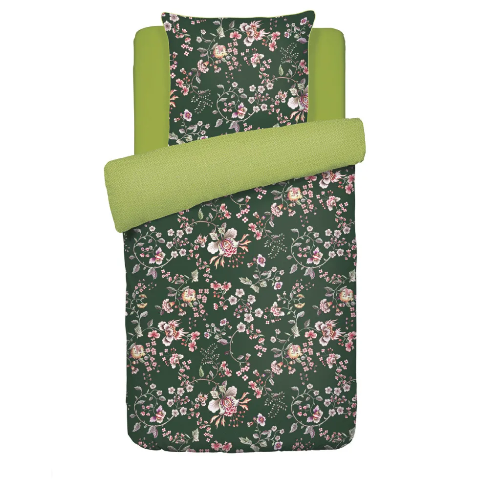 housse_de_couette__taies__3-64.webp Housse de couette + taie(s) d'oreiller satin de coton - Murmure floral Vert*Rodier Fashion