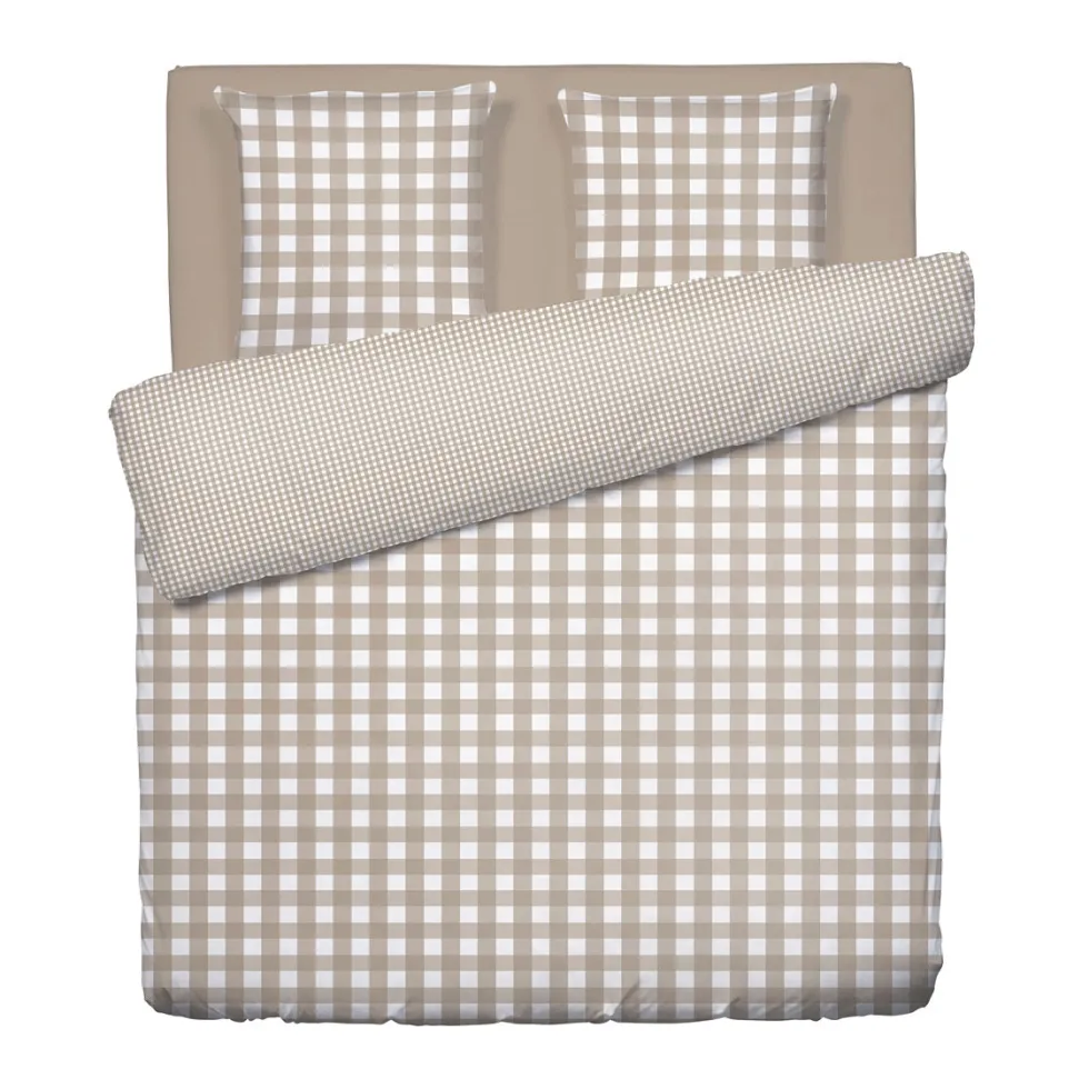 housse_de_couette_coton___1.webp Housse de couette coton - Vichy Taupe*Chevignon Sale