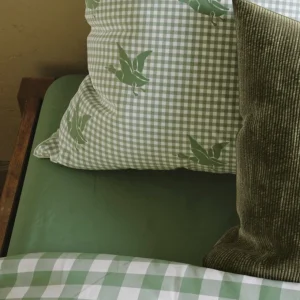 Housse de couette coton Vichy Canard - Vert*Chevignon Hot