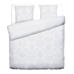 Housse de couette satin de coton - tissé Jacquard - Arles Blanc*CXLbyChristianLacroix Online