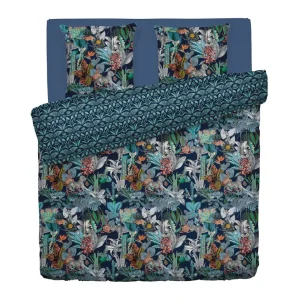 Housse de couette satin de coton - Zanzibar Bleu*CXLbyChristianLacroix Best