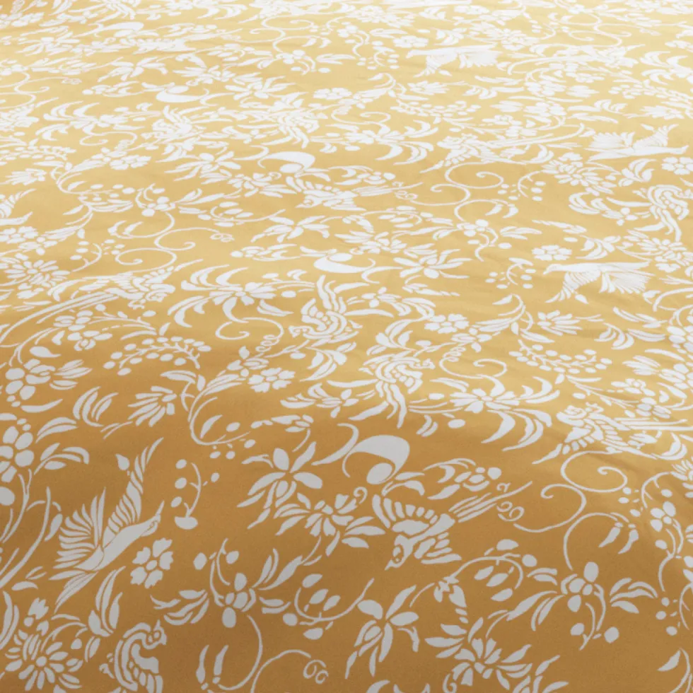 housse_de_couette_satin_d_2-8.webp Housse de couette satin de coton - Birds Jaune*Cacharel Outlet