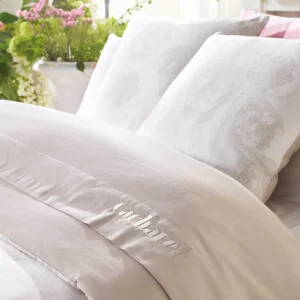 Housse de couette satin de coton - Lace taupe*Cacharel Best