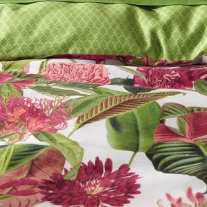 Housse de couette satin de coton - Garden Vert*CXLbyChristianLacroix Discount