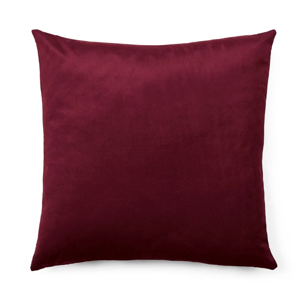 housse_de_coussin__fleur__1.webp Housse de coussin - fleur ciselé Bordeaux*Cacharel Clearance