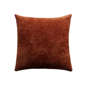 Housse de coussin Alenia Rouge séquoia - 45 x 45 cm*Rodier Clearance