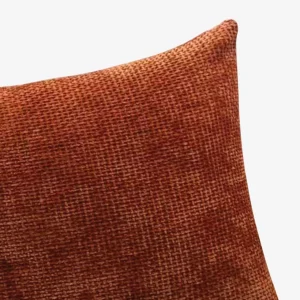 Housse de coussin Alenia Rouge séquoia - 45 x 45 cm*Rodier Clearance
