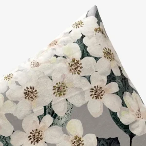 Housse de coussin Aubépine Gris - 45 x 45 cm*Maison Héritage Outlet