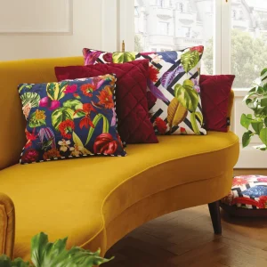 Housse de coussin carré matelassé - 45 x 45 cm*CXLbyChristianLacroix Discount