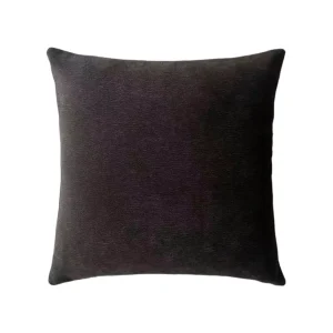 Housse de coussin Yaël Gris foncé - 45 x 45 cm*Maison Héritage Outlet