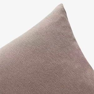 Housse de coussin Yaël Taupe - 45 x 45 cm*Maison Héritage Discount