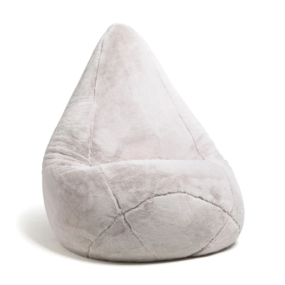 housse_de_pouf_sans_rembo_0-6.webp Housse de pouf sans rembourrage – douce en fausse fourrure - Gris - 130x 80 cm*Maison Héritage Discount