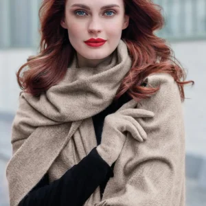 Long scarf cashmere - taupe*CXLbyChristianLacroix Online