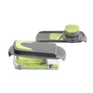 Mandoline multifonction 10 pièces vert/gris*Kalorik Best