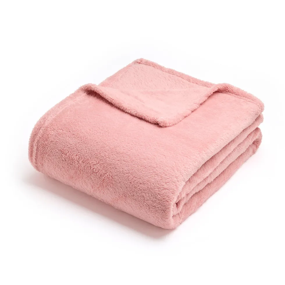 maxi_plaidcouvrelit_en_po_0-2.webp Maxi plaid/couvre-lit en polaire : Rose clair - 180 x 220 cm*CXLbyChristianLacroix Outlet