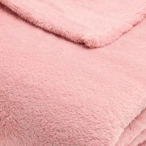 Maxi plaid/couvre-lit en polaire : Rose clair - 180 x 220 cm*CXLbyChristianLacroix Outlet